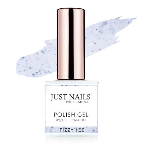 JUSTNAILS Gel Polish Color - Fizzy Ice - Shellac Soak-off