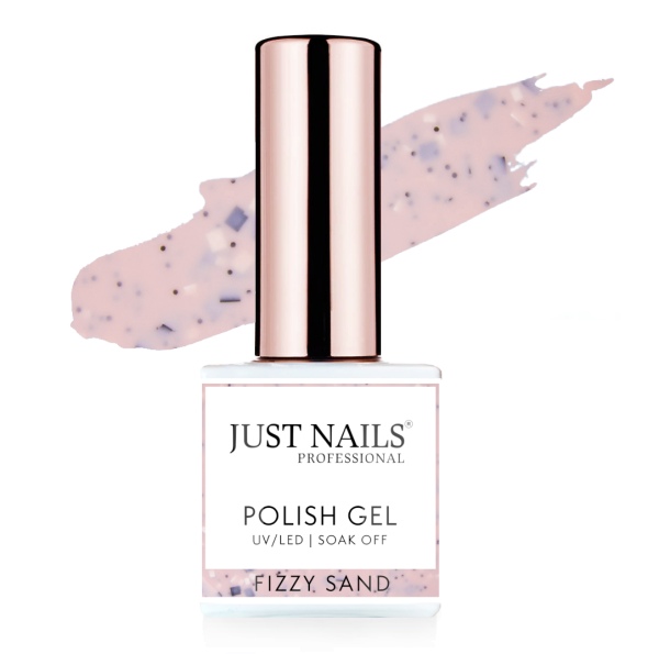 JUSTNAILS Gel Polish Color - Fizzy Sand - Shellac Soak-off